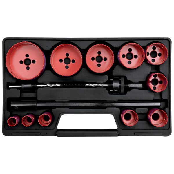 YATO 15-tlg. Kombinations Lochs&auml;gen Kit YT-3380