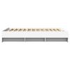 vidaXL Bettgestell Wei&szlig; 140x190 cm Holzwerkstoff