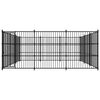 vidaXL Outdoor-Hundezwinger 450&times;450&times;185 cm