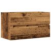 vidaXL Bad-H&auml;ngeschrank Altholz-Optik 80x38,5x45 cm Holzwerkstoff