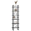 vidaXL Lagerregal Grau 60x30x210 cm Holzwerkstoff