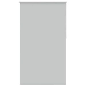 vidaXL Verdunkelungsrollo Hellgrau 125x230cm Stoffbreite 121,6cm