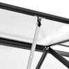 vidaXL Anlehngew&auml;chshaus Anthrazit Aluminium 7,77 m&sup3;