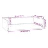 vidaXL Kofferraum-Hundebett Hellgrau 90x60 cm Leinenoptik