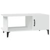 vidaXL Couchtisch Wei&szlig; 90x50x40 cm Holzwerkstoff