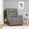 vidaXL Relaxsessel Taupe Stoff
