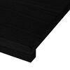vidaXL Treppenstufen 4 Stk. Dunkelbraun 70x25x2 cm Massivholz Eiche