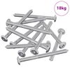 vidaXL M&ouml;bel-Schrauben 1200 pcs Silber Stahl
