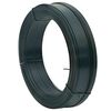 vidaXL Zaun-Bindedraht 250 m 0,9/1,4 mm Stahl Schwarzgr&uuml;n