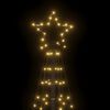 vidaXL LED-Weihnachtsbaum mit Erdspie&szlig;en 220 LEDs Warmwei&szlig; 180 cm