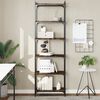 vidaXL B&uuml;cherregal 6 B&ouml;den R&auml;uchereiche 60x30x188 cm Holzwerkstoff