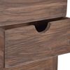 vidaXL Sideboard mit 5 Schubladen 40x30x100 cm Teak Massivholz
