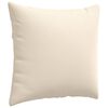 vidaXL Sofakissen 2 St&uuml;ck Beige 45 x 45 cm Stoff