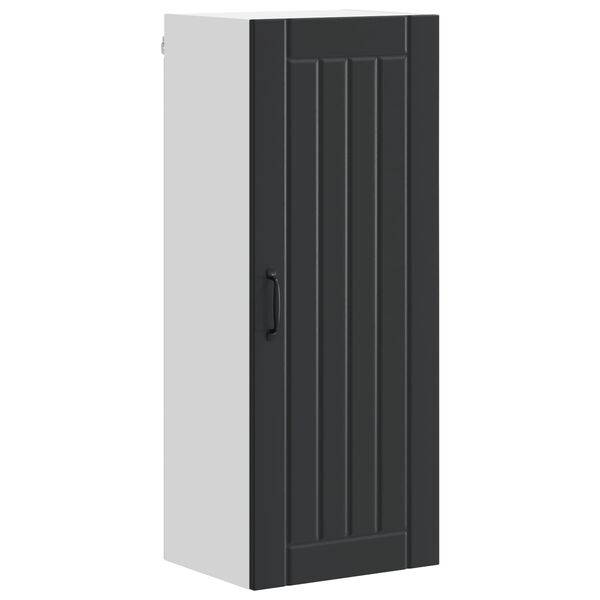 vidaXL K&uuml;chenschrank Schwarz 40 x 31 x 100 cm Holzwerkstoff