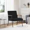 vidaXL Sessel Schwarz 59 x 75 x 78 cm Stoff