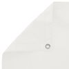 vidaXL Balkonsichtschutz Wei&szlig; 100 x 600 cm Oxford-Stoff