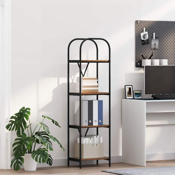 vidaXL B&uuml;cherregal Altholz 40 x 30 x 146 cm Holzwerkstoff