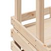 vidaXL Gartenbar mit Dach 112,5x57x195,5 cm Massivholz Kiefer