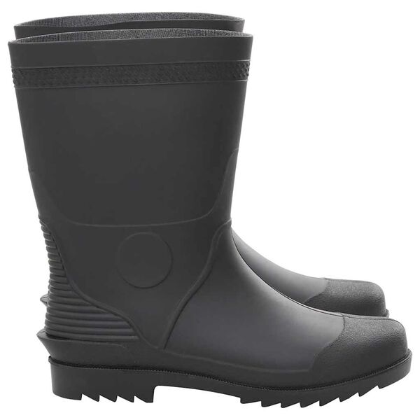 vidaXL Gummistiefel Schwarz Gr&ouml;&szlig;e 45 PVC