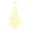 vidaXL Weihnachtsbaum mit 100 LEDs Warmwei&szlig; 120 cm Acryl