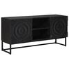 vidaXL TV-Schr&auml;nk Schwarz 105 x 30 x 54 cm
