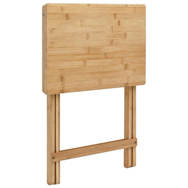 vidaXL K&uuml;chentisch Natur 40 x 30 x 53,5 cm Bambus