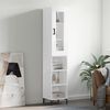 vidaXL Highboard Wei&szlig; 34,5x34x180 cm Holzwerkstoff