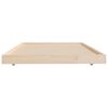 vidaXL Massivholzbett ohne Matratze 100x200 cm Kiefernholz
