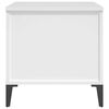 vidaXL Couchtisch Wei&szlig; 60x44,5x45 cm Holzwerkstoff