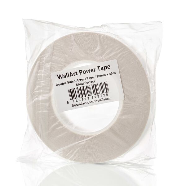 WallArt Power-Klebeb&auml;nder 2 Stk. GL-WA35 Doppelseitig Transparent