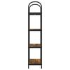 vidaXL B&uuml;cherregal Ger&auml;ucherte Eiche 60 x 30 x 146 cm Holzwerkstoff