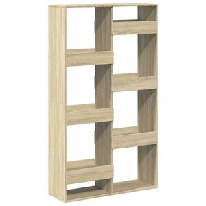 vidaXL B&uuml;cherregal Sonoma-Eiche 100x33x175 cm Holzwerkstoff