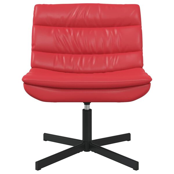 vidaXL Drehstuhl Rot 63 x 75 x 76 cm PU