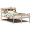 vidaXL Massivholzbett mit Regal ohne Matratze 140x190 cm Kiefernholz