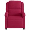 vidaXL Massagesessel Weinrot Samt