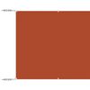 vidaXL Senkrechtmarkise Terrakotta 140x800 cm Oxford-Gewebe