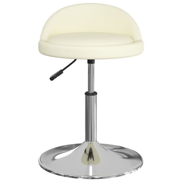 vidaXL Barhocker Creme Kunstleder