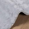 vidaXL Bereichsteppiche Rechtwinklig HUARTE Grau 200 x 80 cm Polyester