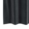 vidaXL Verdunkelungsvorh&auml;nge 2 pcs Dunkelgrau 140 x 245 cm Samt