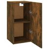vidaXL TV-Schrank Räuchereiche 30,5x30x60 cm Holzwerkstoff
