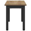 vidaXL Couchtisch Kunsthandwerk Eiche 60 x 30 x 36 cm Holzwerkstoff