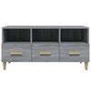 vidaXL TV-Schrank Grau Sonoma 102x36x50 cm Holzwerkstoff