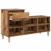 vidaXL Schuhschrank Altholz 102 x 36 x 60 cm Holzwerkstoff