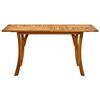 vidaXL 5-tlg. Garten-Essgruppe Beige