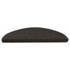 vidaXL Stufenmatten Selbstklebend 10 Stk. Schwarz 56x17x3 cm