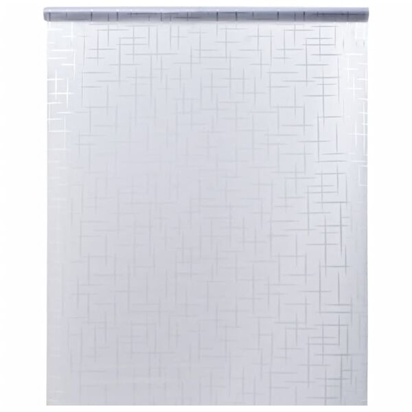 vidaXL Fensterfolie Matt Sternen-Muster 90x500 cm PVC