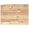 vidaXL Schweberegale 4 Stk. 40x30x2 cm Massivholz Akazie Unbehandelt