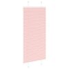 vidaXL Plissee Rosa 65x150 cm Stoffbreite 64,4 cm Polyester
