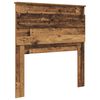 vidaXL Kopfteil mit Kopfteil Altholz 100 cm Holzwerkstoff