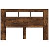 vidaXL LED-Kopfteil R&auml;uchereiche 160x18,5x103,5 cm Holzwerkstoff